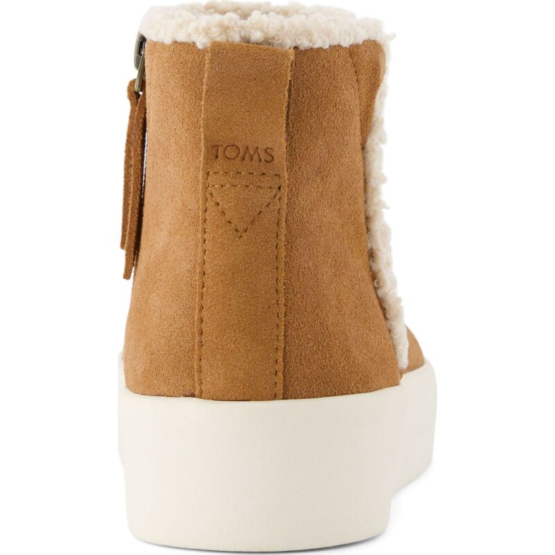 TOMS SUEDE/FAUX WOMEN'S VERONA MID SNEAKER Brown