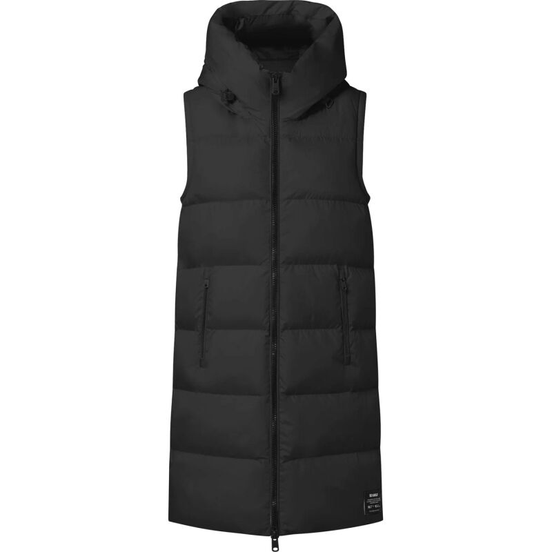 ECOALF MANLIEALF VEST WOMAN Black