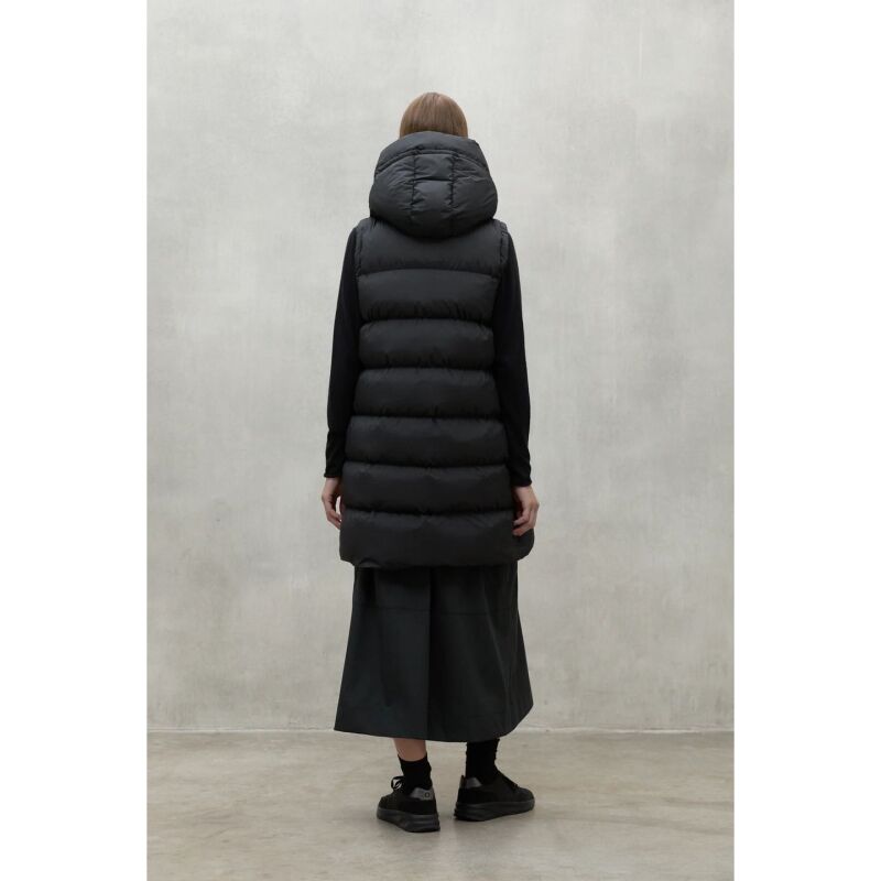ECOALF MANLIEALF VEST WOMAN Black
