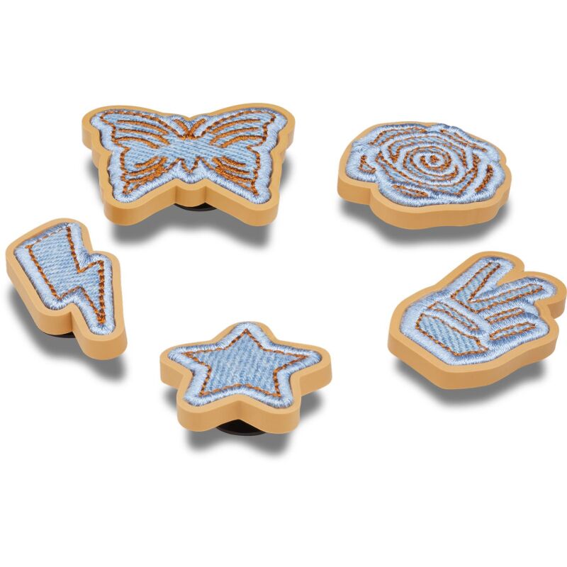 Crocs™ Jibbitz Denim Patch 5 Pack 196265835508 