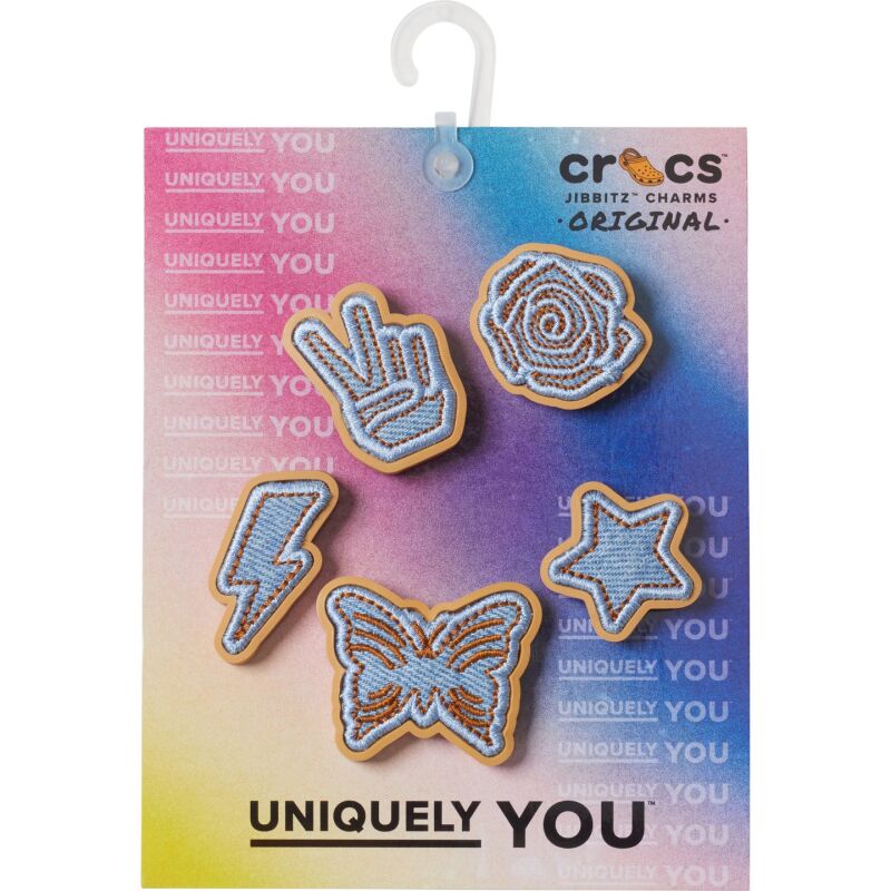 Crocs™ Jibbitz Denim Patch 5 Pack 196265835508 