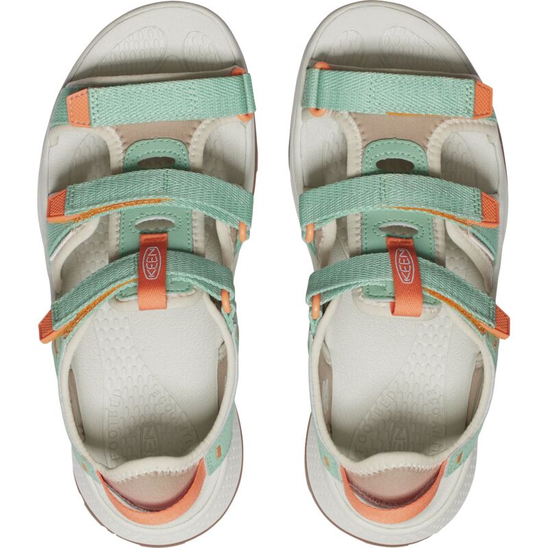 Keen ASTORIA WEST OPEN TOE GRANITE GREEN/TANGERINE