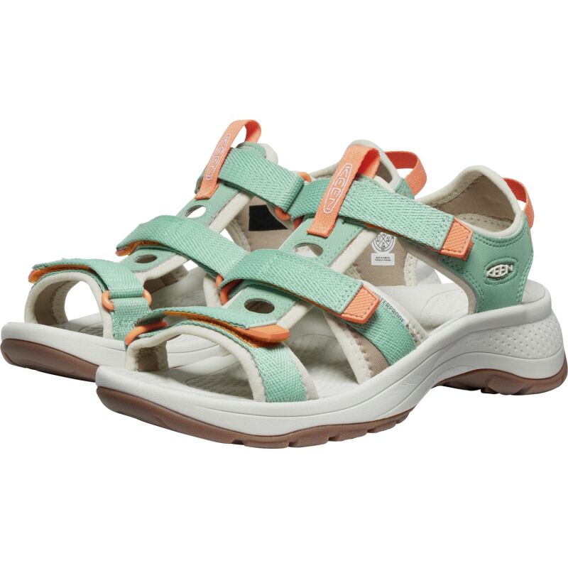 Keen ASTORIA WEST OPEN TOE GRANITE GREEN/TANGERINE
