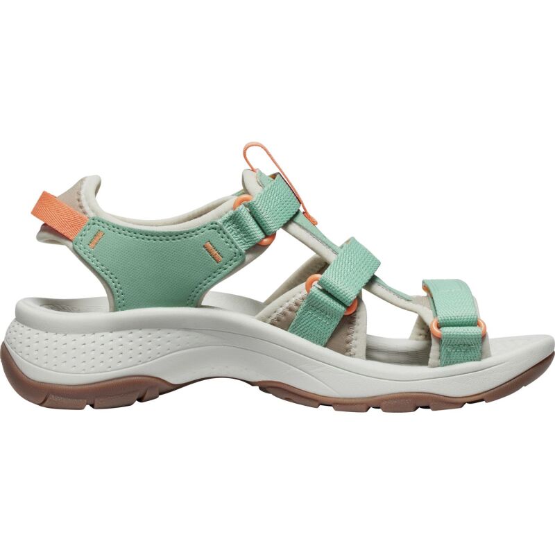 Keen ASTORIA WEST OPEN TOE GRANITE GREEN/TANGERINE