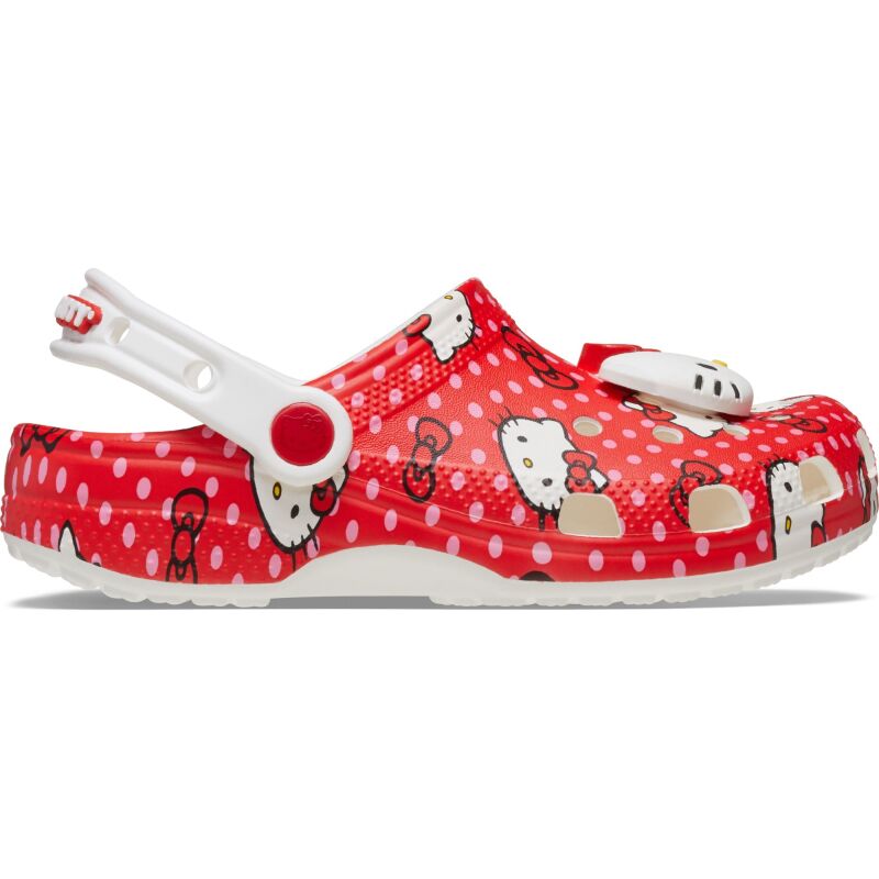 Crocs™ Hello Kitty Red Classic Clog Toddler's Multi
