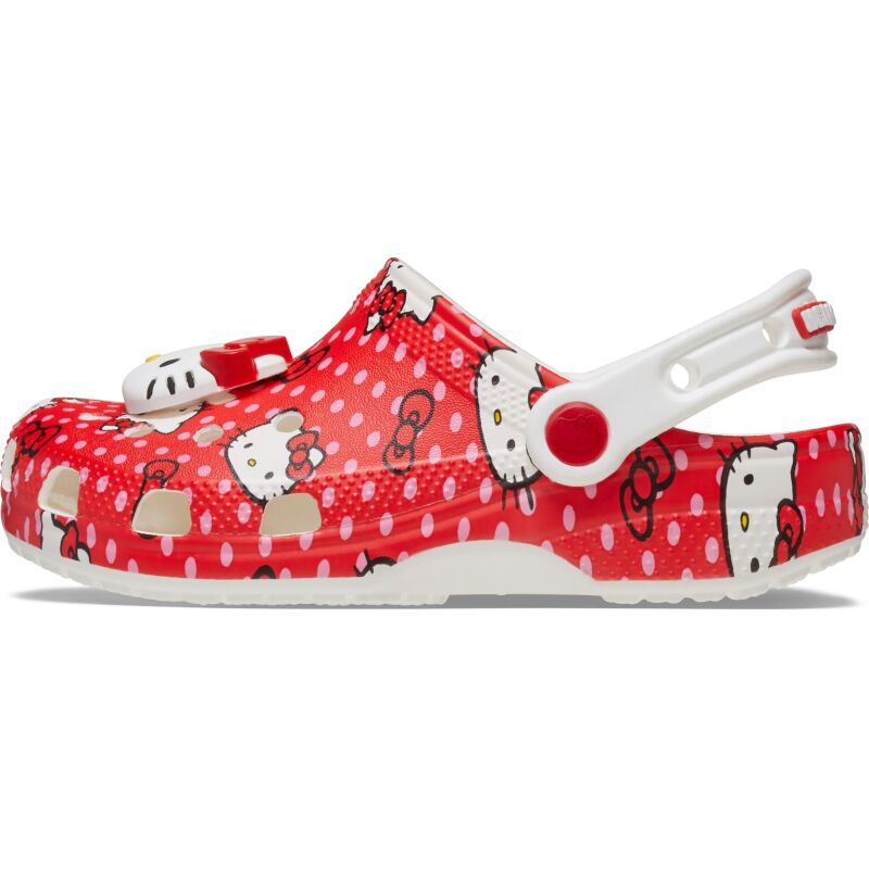Crocs™ Hello Kitty Red Classic Clog Toddler's Multi