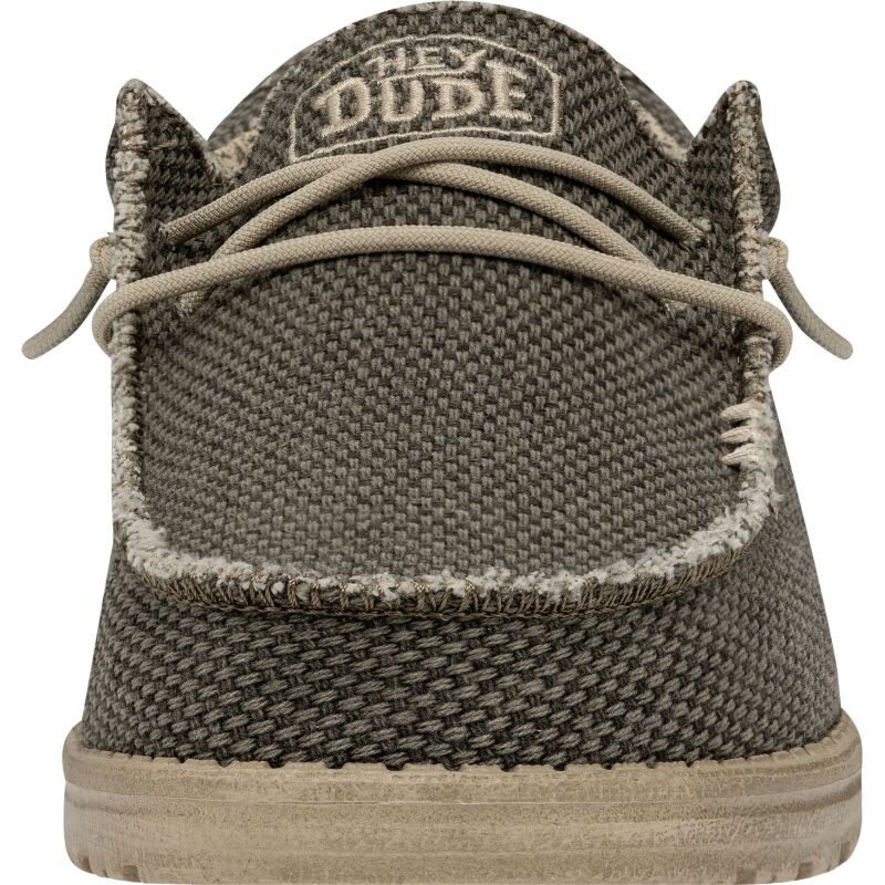 HEYDUDE Wally Braided Men Army
