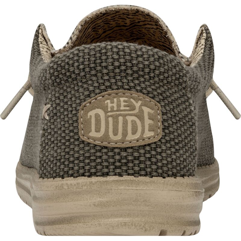 HEYDUDE Wally Braided Men Army
