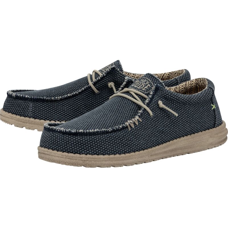 HEYDUDE Wally Braided Men Blue Night