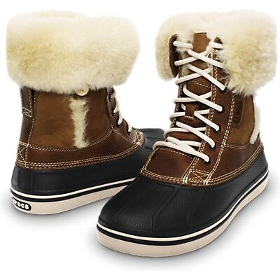 Crocs™ All Cast Luxe Duck Boot Ruda/Latte