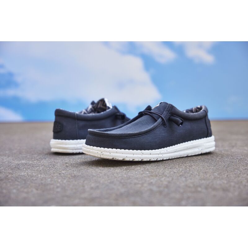 HEYDUDE Wally Stretch Canvas Men 40700 Navy