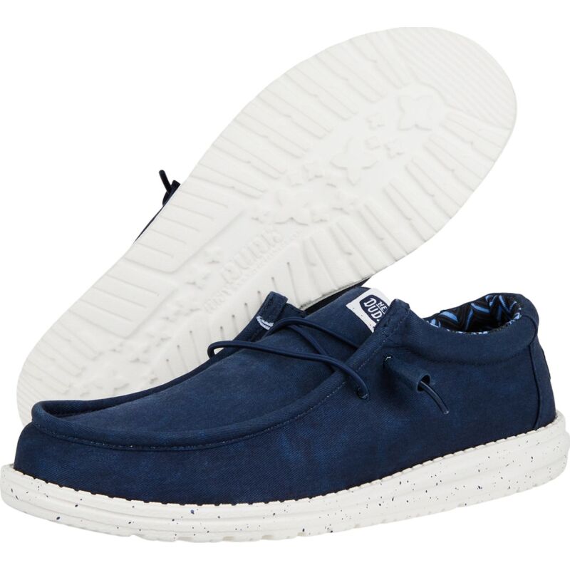 HEYDUDE Wally Stretch Canvas Men 40700 Navy