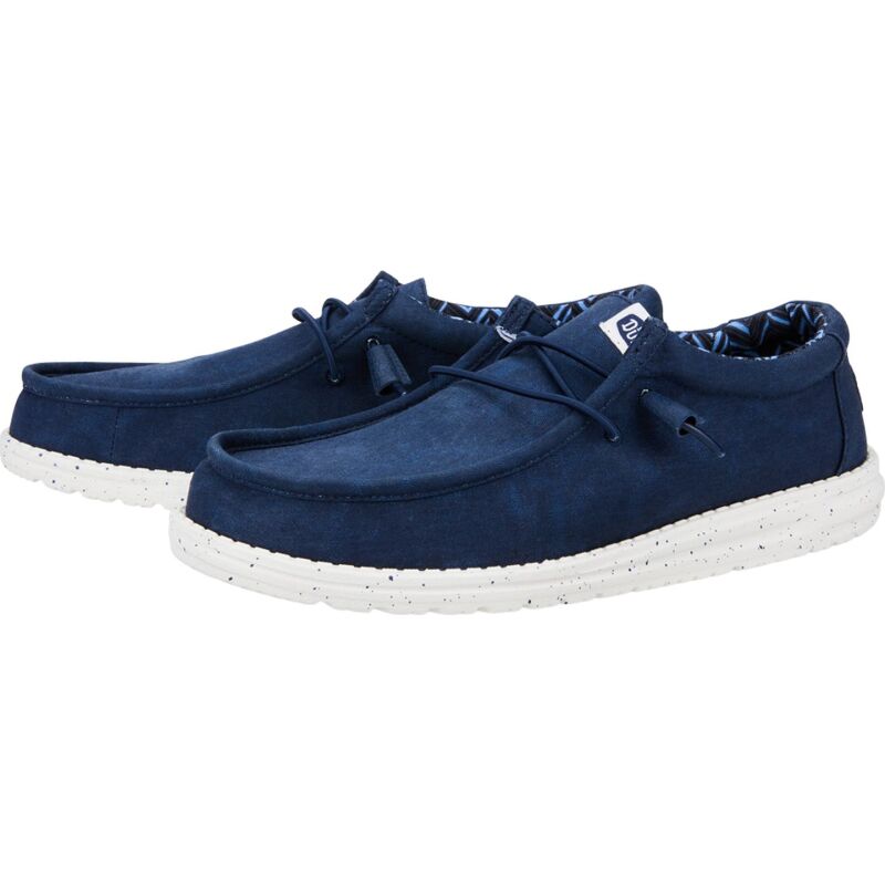 HEYDUDE Wally Stretch Canvas Men 40700 Navy