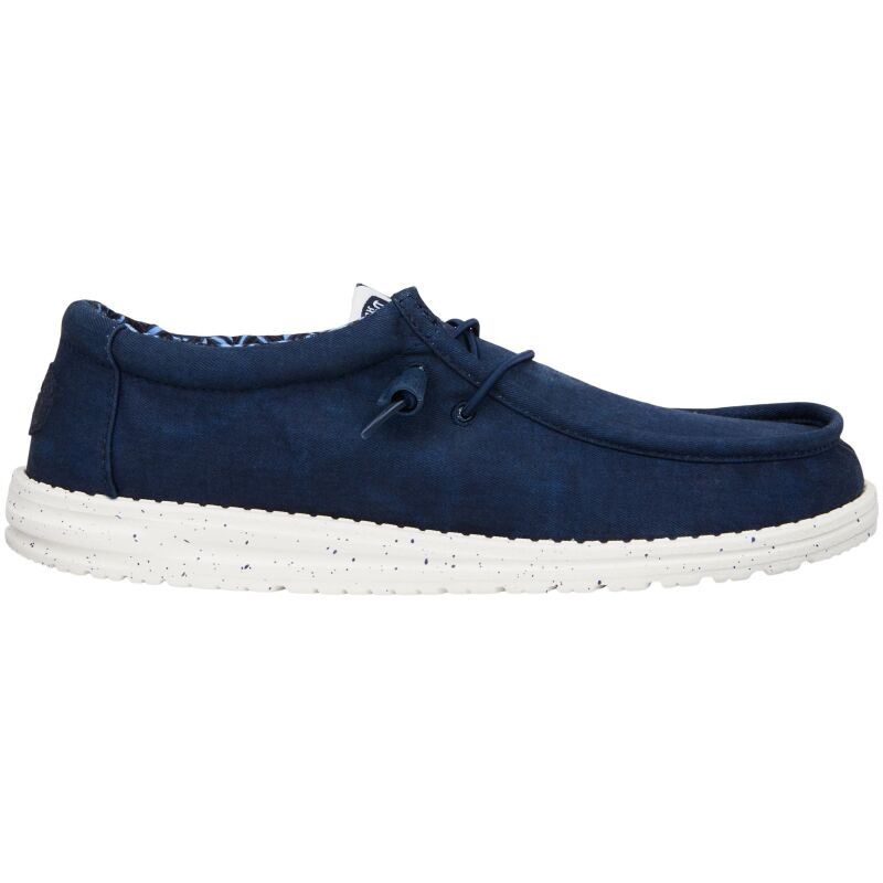 HEYDUDE Wally Stretch Canvas Men 40700 Navy
