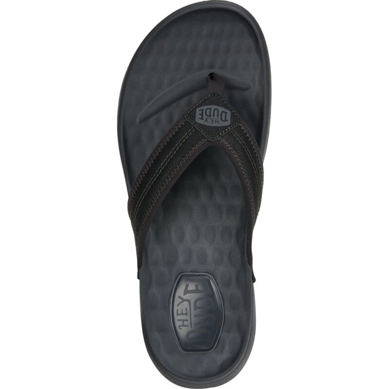 HEYDUDE Myers Flip Classic Men 40721 Black/Black