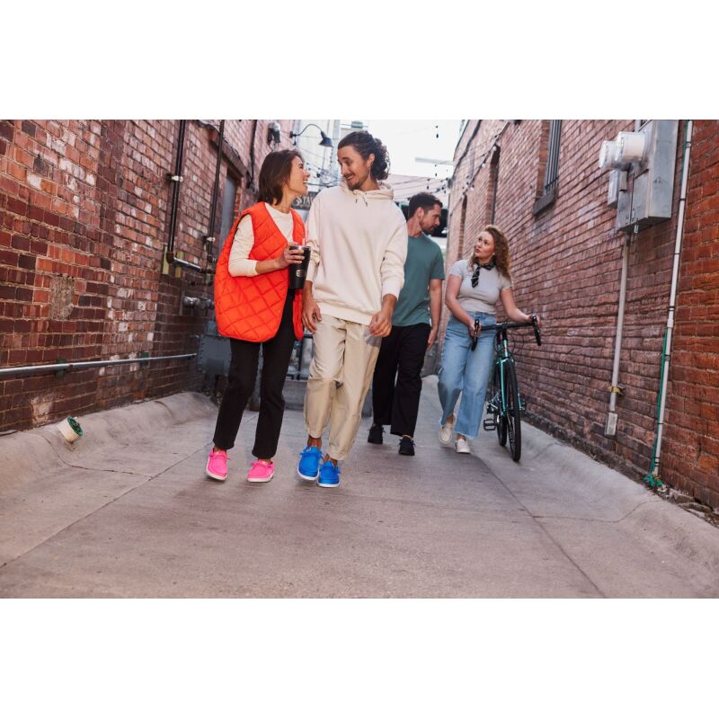 HEYDUDE Wendy Stretch Canvas Women 40902 Neon Pink