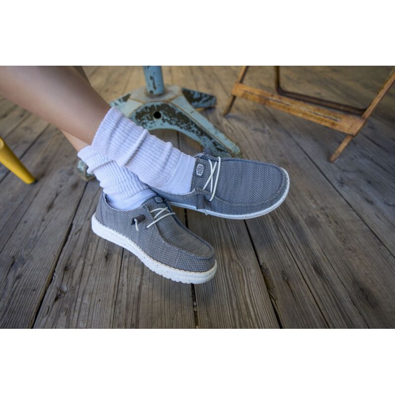 HEYDUDE Wendy Stretch Sox Women's 41878 Light Grey