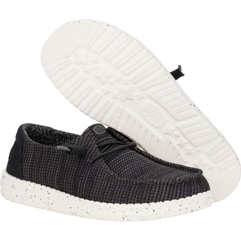 HEYDUDE Wendy Stretch Sox Women's 41878 Black/White