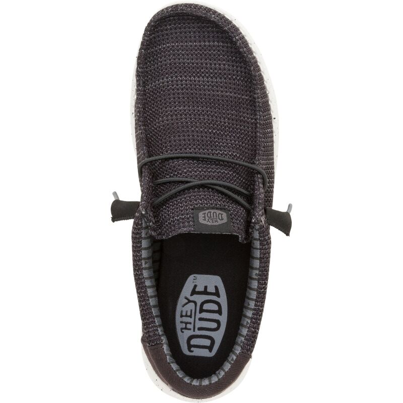 HEYDUDE Wally Stretch Sox Men 41898 Black/White