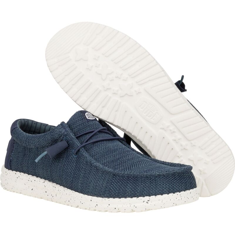 HEYDUDE Wally Stretch Sox Men's 41898 Navy