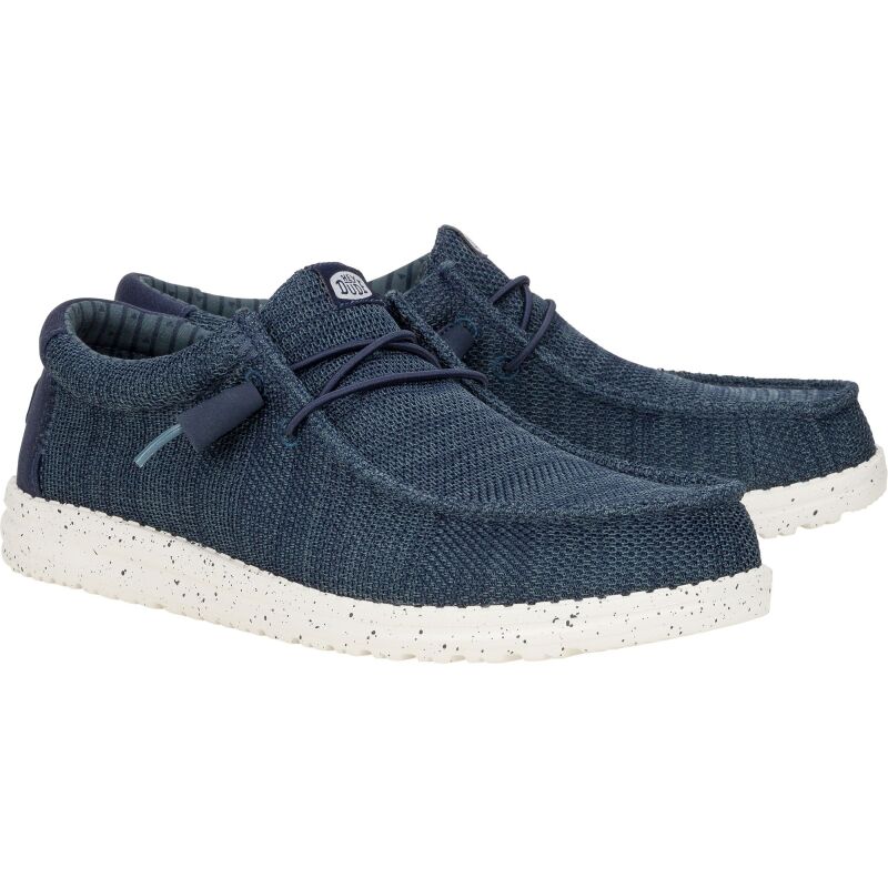 HEYDUDE Wally Stretch Sox Men's 41898 Navy