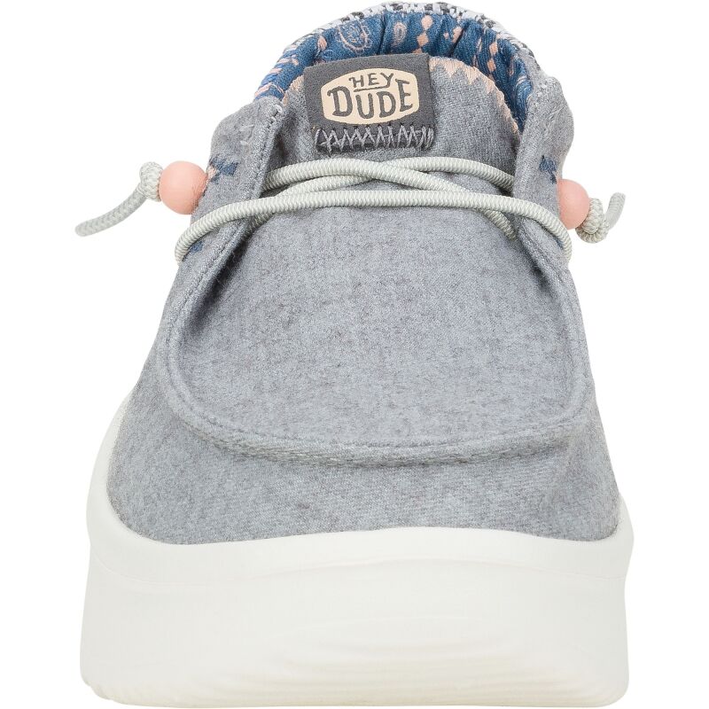 HEYDUDE Wendy Peak Chambray Woven  41946 Grey