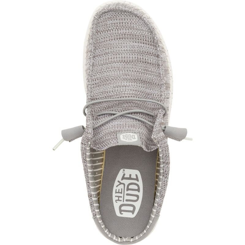 HEYDUDE Wally Slip Stretch Sox Men 43103 Granite Grey