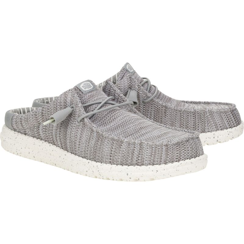 HEYDUDE Wally Slip Stretch Sox Men 43103 Granite Grey