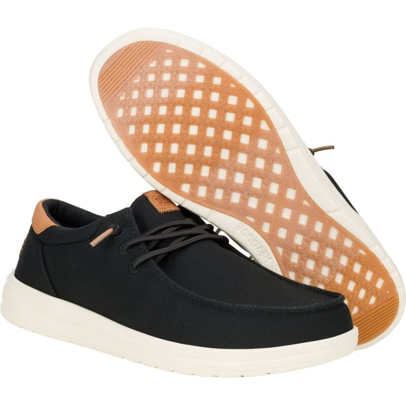 HEYDUDE Paul Canvas Men 43151 Black