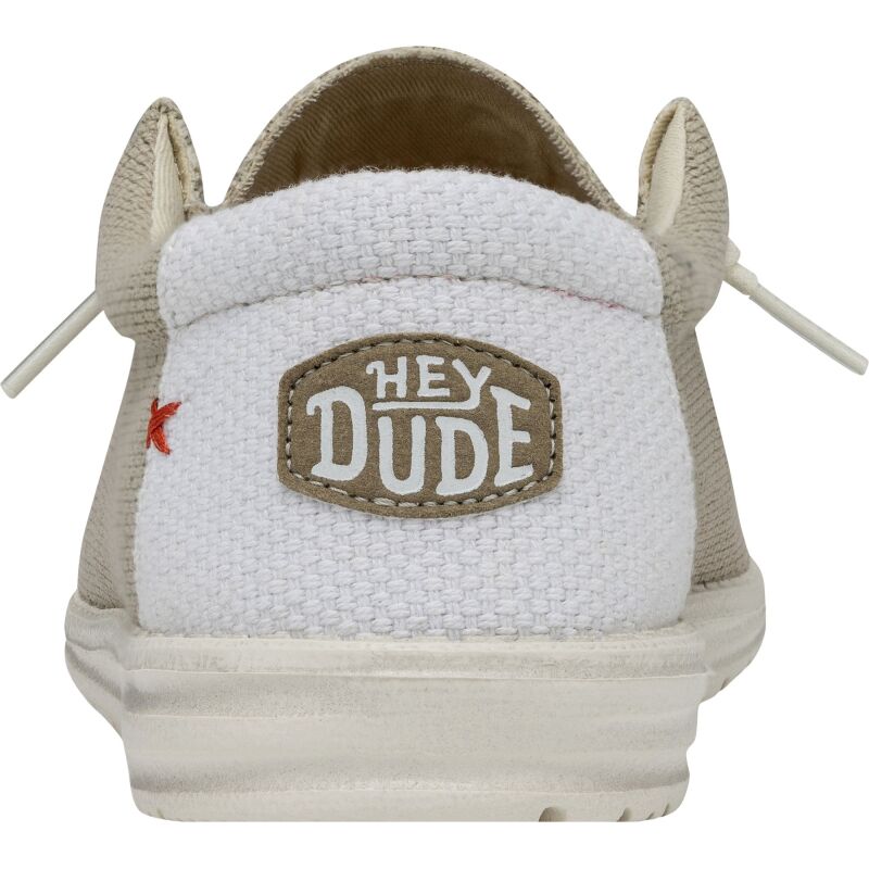 HEYDUDE Wally Braided Men Off White