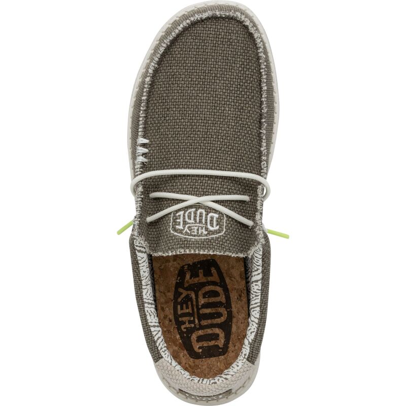 HEYDUDE Wally Braided Men's Fossil