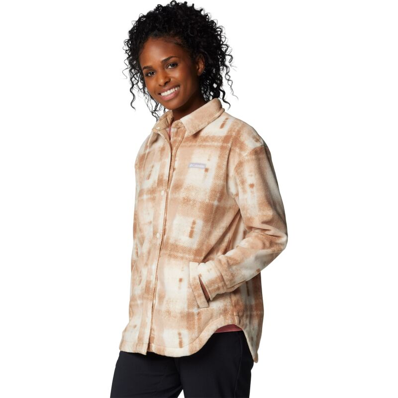 Columbia BENTON SPRINGS SHIRT JACKET II Camel Brown Omblur