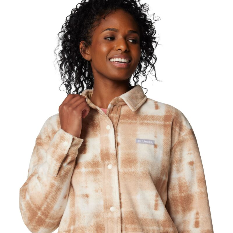 Columbia BENTON SPRINGS SHIRT JACKET II Camel Brown Omblur