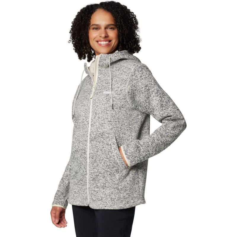 Columbia SWEATER WEATHER SHERPA FULL ZIP II Chalk Heather