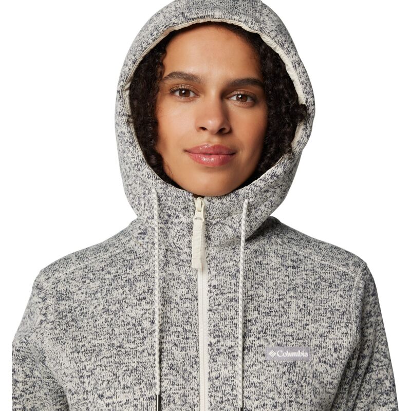 Columbia SWEATER WEATHER SHERPA FULL ZIP II Chalk Heather