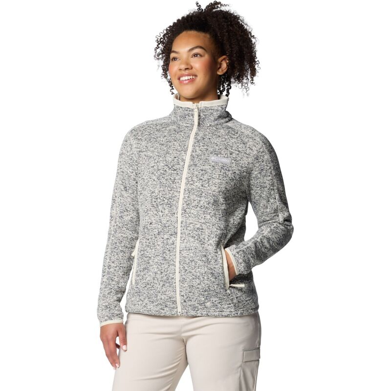 Columbia SWEATER WEATHER FULL ZIP II Chalk Heather