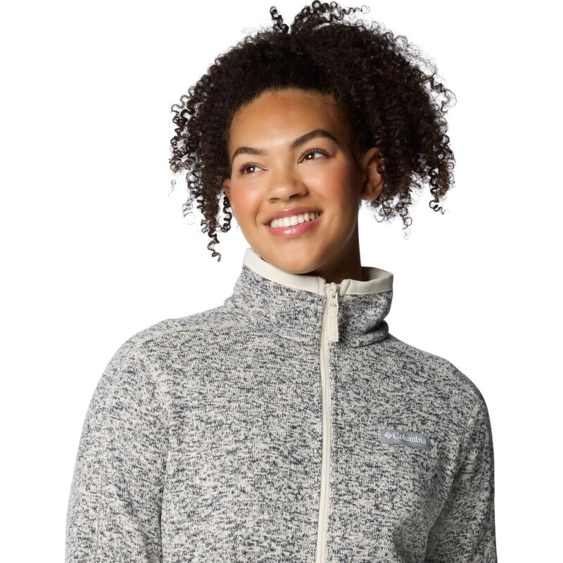 Columbia SWEATER WEATHER FULL ZIP II Chalk Heather