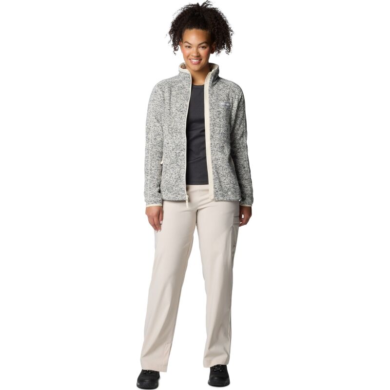 Columbia SWEATER WEATHER FULL ZIP II Chalk Heather