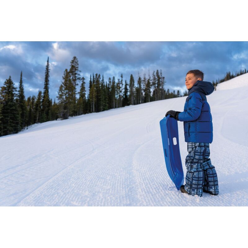 Columbia Puffect Hooded Jacket Kid's Mountain Blue/ Collegiate Navy