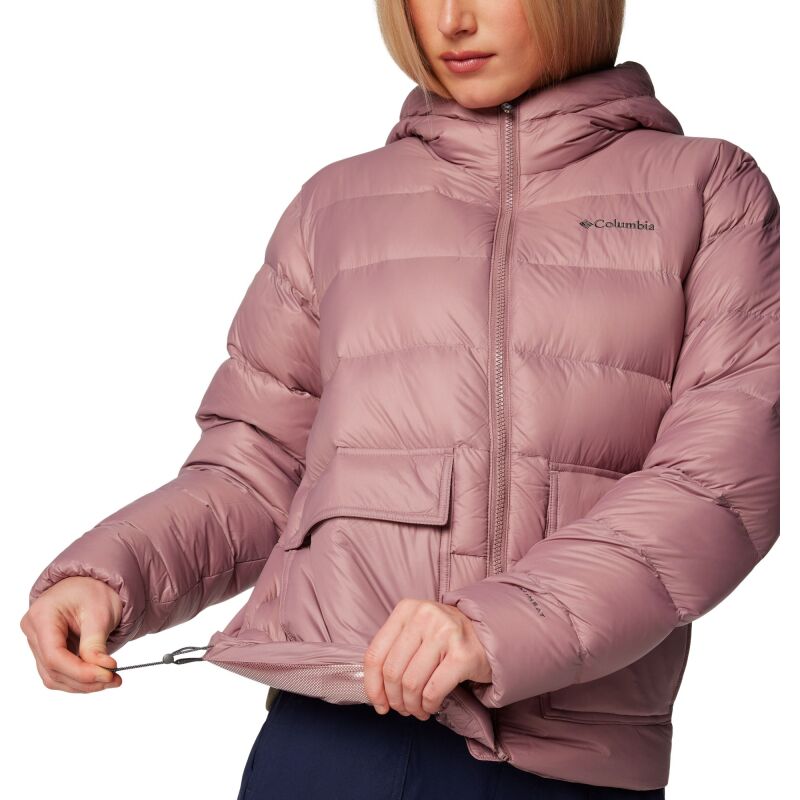 Columbia Harmony Falls Hooded Down Jacket Women's Fig
