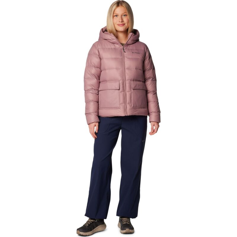 Columbia Harmony Falls Hooded Down Jacket Women's Fig