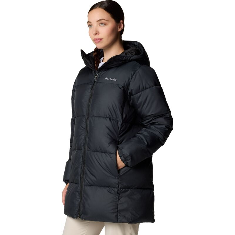 Columbia Puffect Ii Mid Hooded Jacket Women's Black