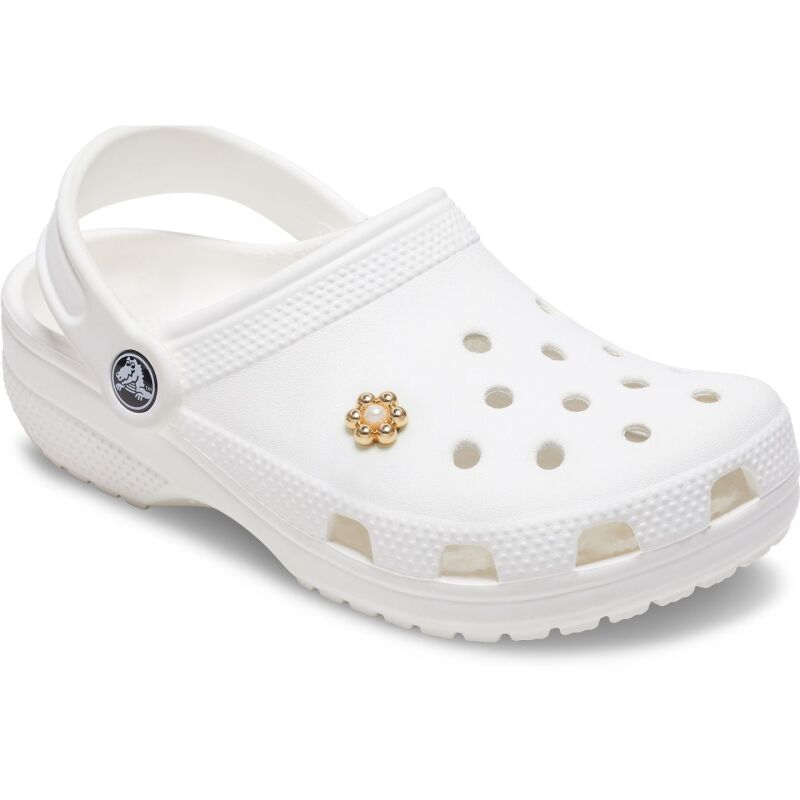 Crocs™ Jibbitz Gold And Pearl Tiny Flower 196265859528