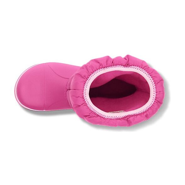 Crocs™ Kids' Winter Puff Boot Fuchsia/Bubble gum
