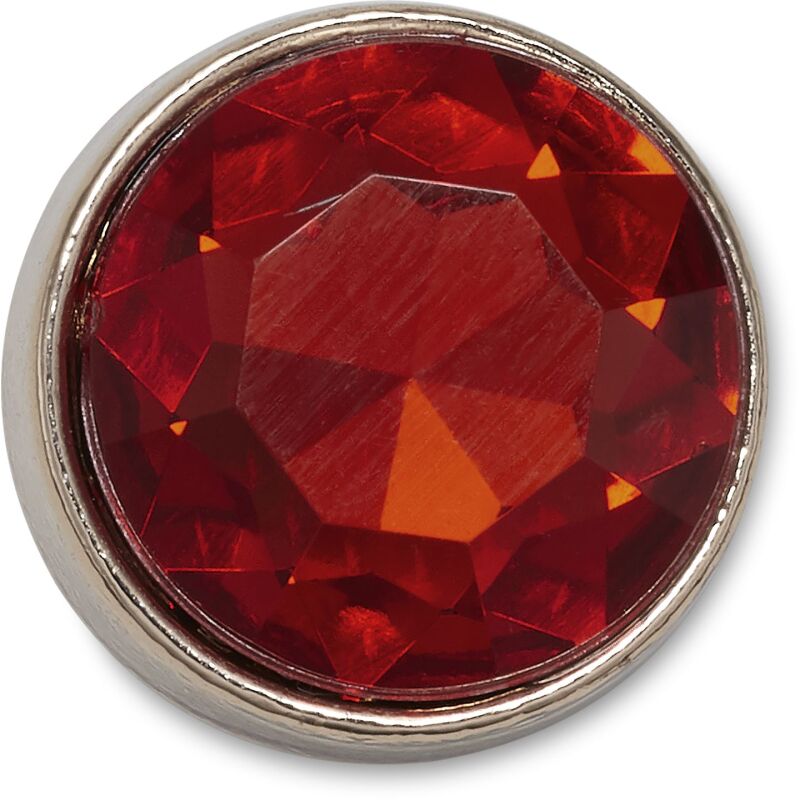 Crocs™ Jibbitz Dark Pink Circle Gem 