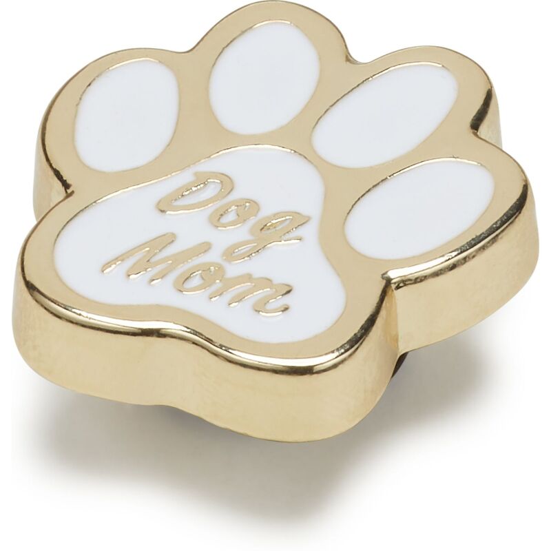 Crocs™ Jibbitz Gold Dog Mom Paw 196265835836