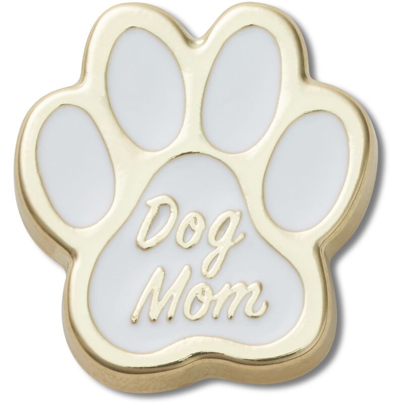 Crocs™ Jibbitz Gold Dog Mom Paw 196265835836