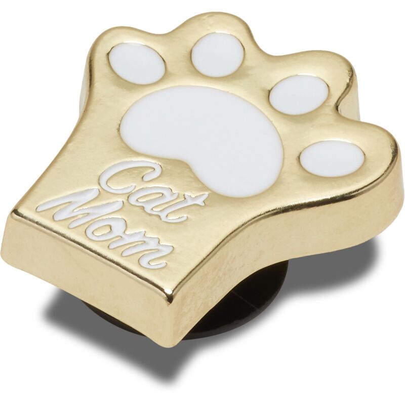 Crocs™ Jibbitz Gold Cat Mom Paw 196265835843