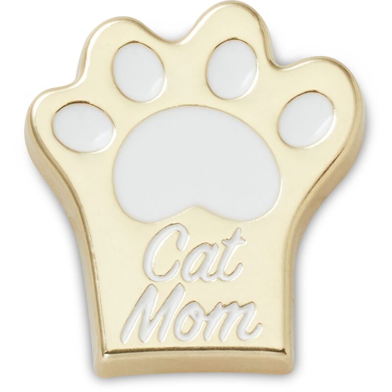 Crocs™ Jibbitz Gold Cat Mom Paw 196265835843