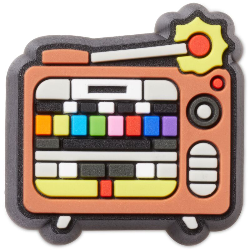 Crocs™ Jibbitz Lights Up Old Tv 196265284368